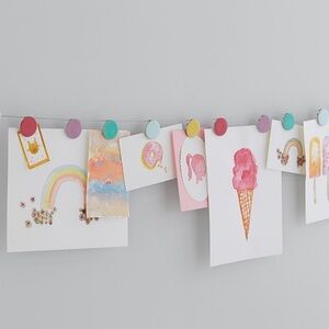 Rainbow Dot Art Cable